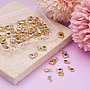 56Pcs 14 Style Brass Micro Pave Cubic Zirconia Charms ZIRC-PJ0001-04-5