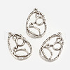 Tibetan Style Alloy Pendants EA10905Y-1