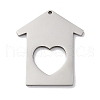 201 Stainless Steel Pendants STAS-Q342-29P-1
