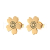 304 Stainless Steel Stud Earrings EJEW-K285-06G-1