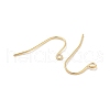 Brass Earring Hooks KK-H503-28G-2