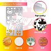 Stainless Steel Cutting Dies Stencils DIY-WH0242-235-3