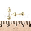 Brass Micro Pave Cubic Zirconia Pendants KK-Q091-02G-3