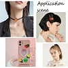 SUNNYCLUE 44Pcs 11 Style Opaque Resin Cabochons CRES-SC0002-14-6