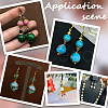 SOFPLATE 240Pcs 8 Styles Tibetan Style Alloy Flower Beads Caps FIND-SP0001-65-6