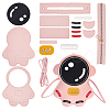 DIY Sew on PU Leather Astronaut Shaped Multi-Use Crossbody/Shoulder Bag/Backpack Making Kits DIY-WH0297-55A-1