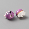 Handmade Porcelain Beads PORC-WH0006-02I-2