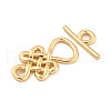 Brass Toggle Clasps KK-A223-22G-5