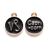 Alloy Enamel Pendants ENAM-S124-01A-08E-1