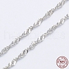 Rhodium Plated 925 Sterling Silver Necklaces STER-E007-2A-2