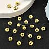 Brass Rhinestone Spacer Beads RB-A014-Z6mm-07G-2