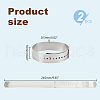 Carbon Steel Bangle Measure Tools AJEW-WH0479-33P-2
