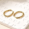 Ion Plating(IP) Stainless Steel Hoop Earrings X-EJEW-P232-02G-5