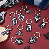 Printed Acrylic Pendants HJEW-AB00226-4