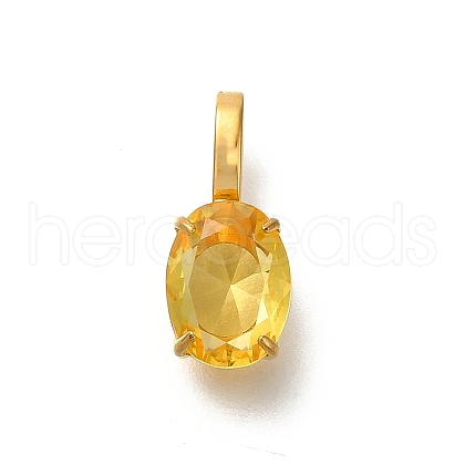 Ion Plating(IP) 304 Stainless Steel Rhinestone Pendants STAS-A104-11G-07-1