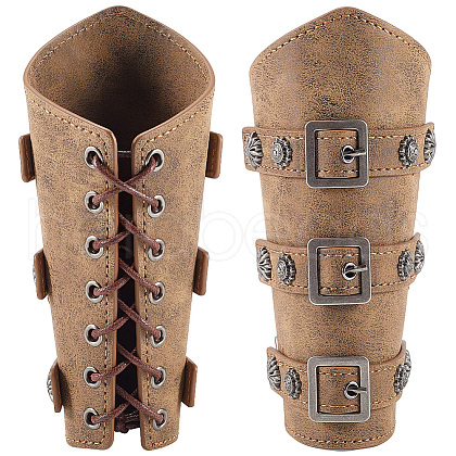 Adjustable Imitation Leather Cord Bracelet AJEW-WH0010-51A-1