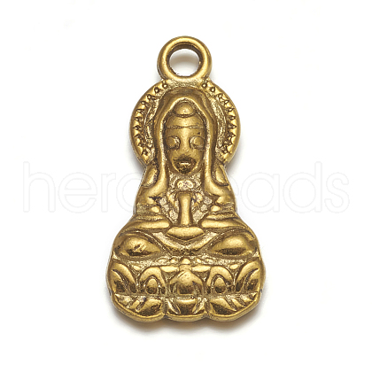 Tibetan Style Alloy Pendants X-PALLOY-K1363-AG-NR-1