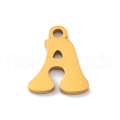 201 Stainless Steel Charms STAS-U016-01G-A-1