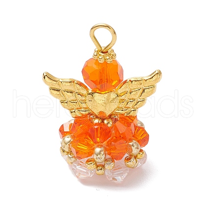 Glass Pendants PALLOY-MZ00664-05-1