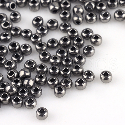 8/0 Grade A Round Glass Seed Beads SEED-Q008-3mm-F576-1