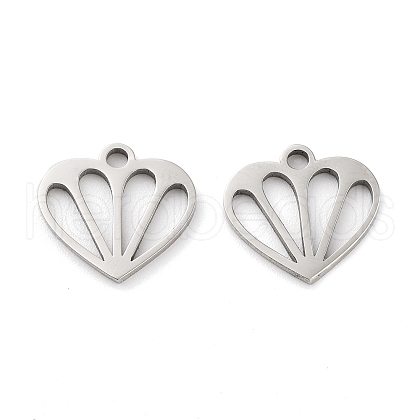 Non-Tarnish 316 Surgical Stainless Steel Charms STAS-Q314-11P-1
