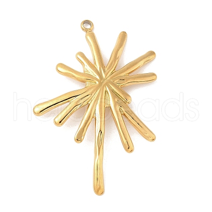304 Stainless Steel Pendants STAS-L293-09B-G-1