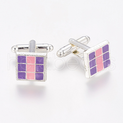 Brass Cufflinks KK-Q243-3-1