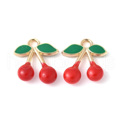 Alloy Enamel Pendants PALLOY-E775-10G-1