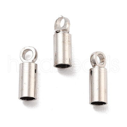 Rack Plating Brass Cord Ends KK-P274-01B-P-1