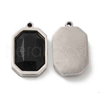 201 Stainless Steel Pendants STAS-Q216-06P-1