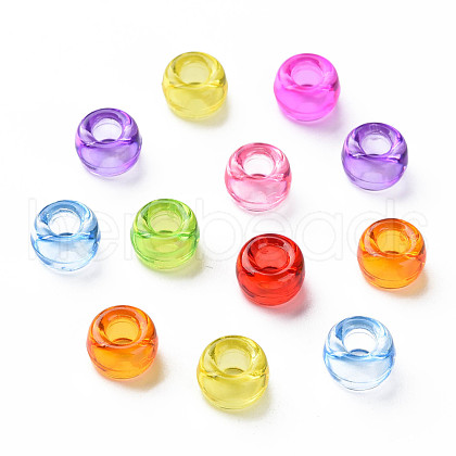 Transparent Acrylic Beads MACR-N013-021-1