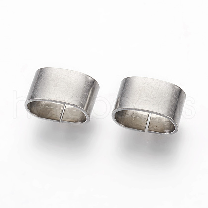 Tarnish Resistant 201 Stainless Steel Slide Charms STAS-G187-29P-C-1