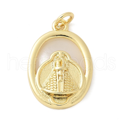 Brass Pendants KK-K298-26B-G-1