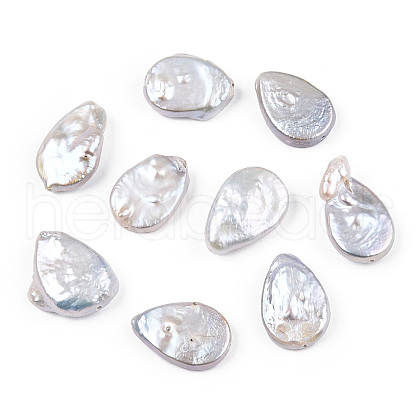 Baroque Natural Nucleated Pearl Keshi Pearl Beads PEAR-S020-Z01-1-1