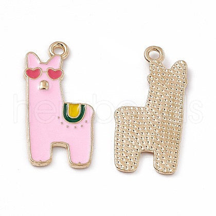 Alloy Enamel Pendants ENAM-C006-03KCG-04-1