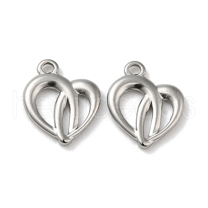 Non-Tarnish 304 Stainless Steel Charms STAS-G322-01P-1