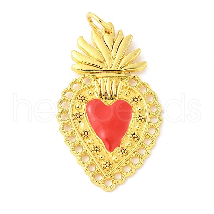 Alloy Enamel Pendants FIND-Z074-02G-01-1