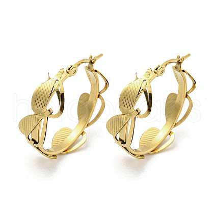 304 Stainless Steel Earrings for Women EJEW-E305-14G-01-1