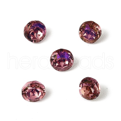 Glass Rhinestone Cabochons GLAA-A018-4mm-209MO-1