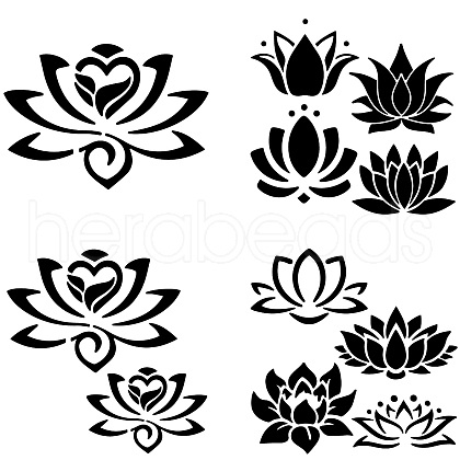 4Pcs 4 Styles PET Waterproof Self-adhesive Car Stickers DIY-WH0308-225A-030-1