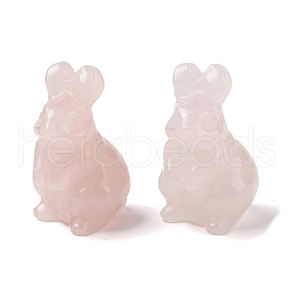 Natural Rose Quartz Sculpture Display Decorations G-C244-01H-1
