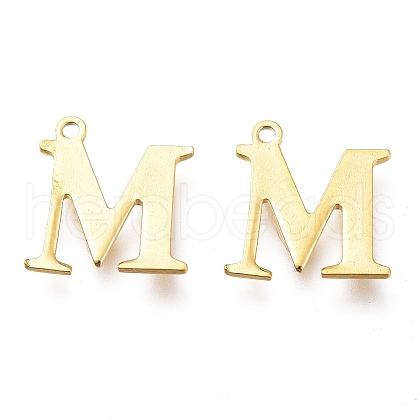 PVD Vacuum Plating  304 Stainless Steel Charms STAS-H112-M-G-1