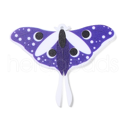 Opaque Resin Big Pendants CRES-D012-04B-1