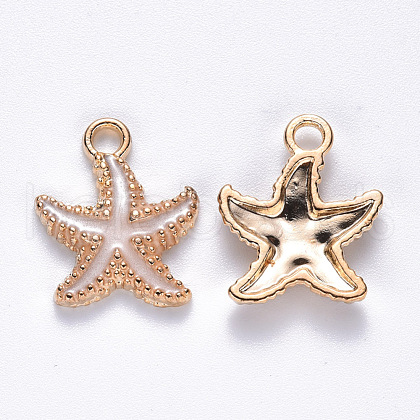 Alloy Enamel Pendants X-ENAM-S121-023D-1