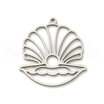 201 Stainless Steel Pendants STAS-I332-03P-1