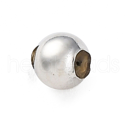 S925 Sterling Silver Beads STER-D301-06S-1