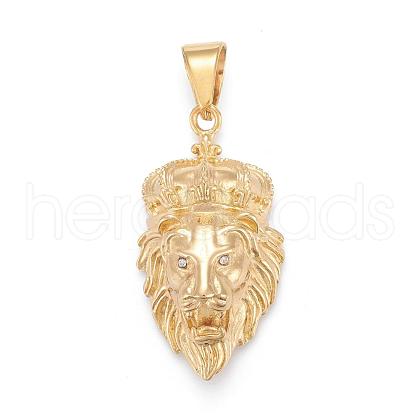 304 Stainless Steel Pendants STAS-I163-061G-1