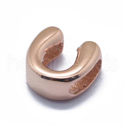 925 Sterling Silver European Beads STER-E064-01U-RG-1