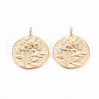 Brass Pendants KK-S356-511-NF-1
