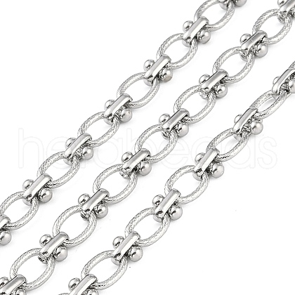 Tarnish Resistant 304 Stainless Steel Link Chain CHS-H028-03P-02-1
